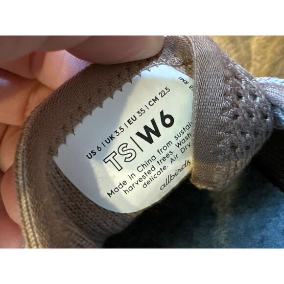 Allbirds Tree Skippers Blue Pair & Tan Pair Casual Shoes Women's 6 lot washable - Picture 4 of 6